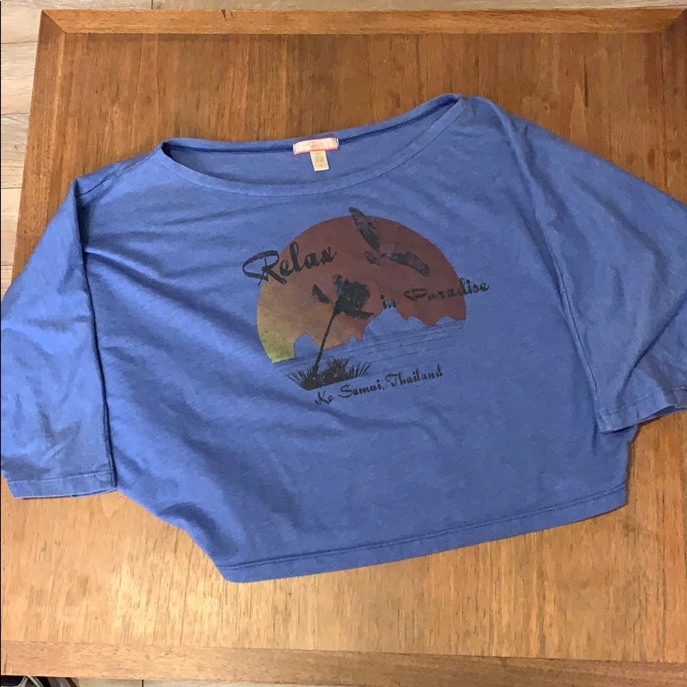 Crop top ko Samui Thailand shirt